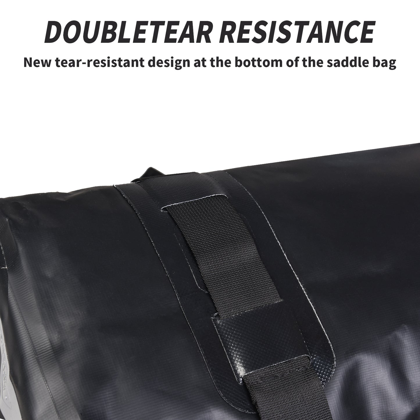 AFISHTOUR Waterproof Motorcycle Saddlebags - 50L Motorcycle Luggage Bags for Motorbike Travel - Motorcycle Panniers - Detachable Bag for Scooter, Honda, Suzuki, Yamaha (Red, 2 Pack)